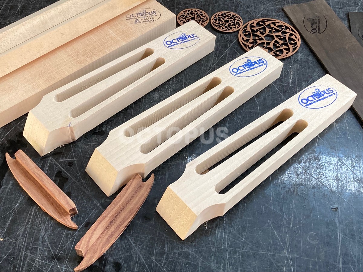 Pegbox Octopus Wood Works Tonewood, Tonholz, Maderas Lutier, Bois lutheria