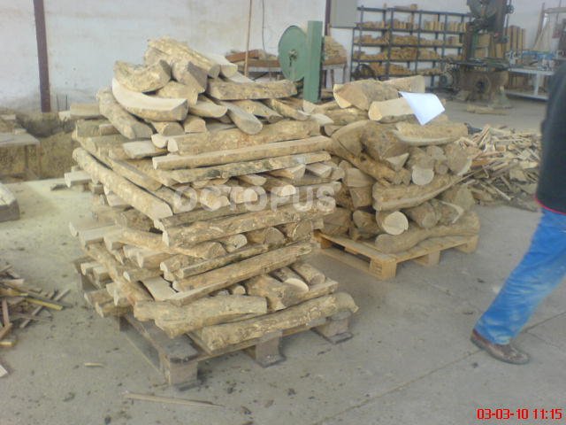 European Boxwood Half Logs.