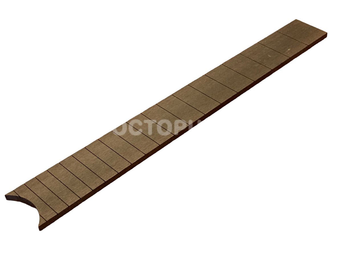 Indian Ebony Slotted Fingerboard